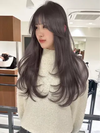 ロング 艶髪ハイトーン 💎凜💎のヘアスタイル