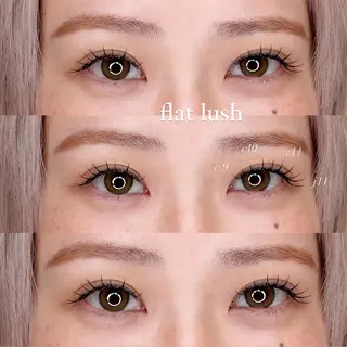 マツエク・マツパ mila ⏾ conのマツエク・マツパデザイン