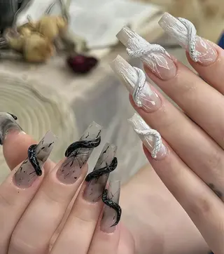 ネイル 長さだし専門 ありさのネイルデザイン