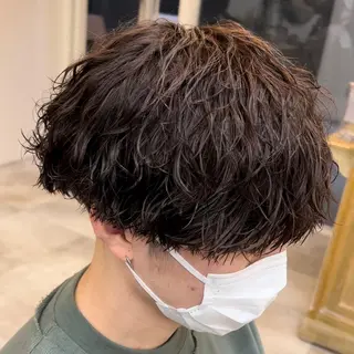 パーマ メンズ 🔥メンズ特化🔥 永瀬椋のヘアスタイル