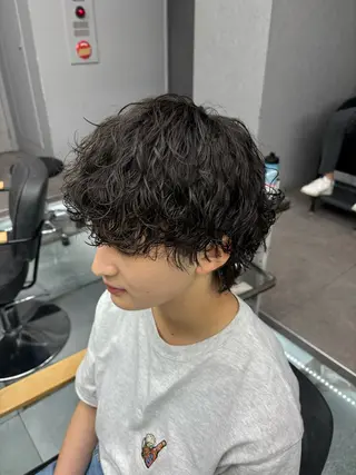 パーマ メンズパーマ/韓国 ヘア/Mino🤍のヘアスタイル