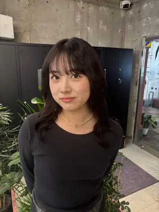 セミロング カラー ほらぐち るいのヘアスタイル