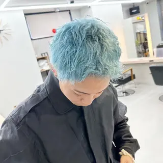 ショート カラー 𝐑𝐲𝐮𝐤𝐢 【店長】ALEAPのヘアスタイル