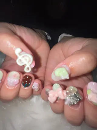 ミディアム NICO nail渋谷所属・niconail chikaのネイルデザイン