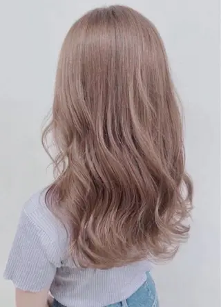 セミロング カラー パーマ ヘアアレンジ 竹内ケンゴ🇰🇷 EIGHT藤沢のヘアスタイル