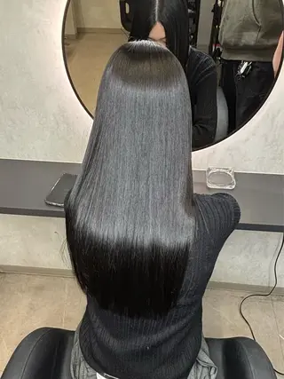 ロング カラー ヘアアレンジ 🫧新宿 髪質改善 /サスケ🫧のヘアスタイル