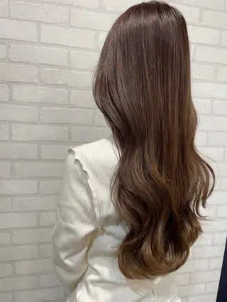 ロング カラー 透明感カラー💎 AYAのヘアスタイル