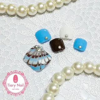 ネイル 💗🪽Tiary Nail🪽💗のネイルデザイン