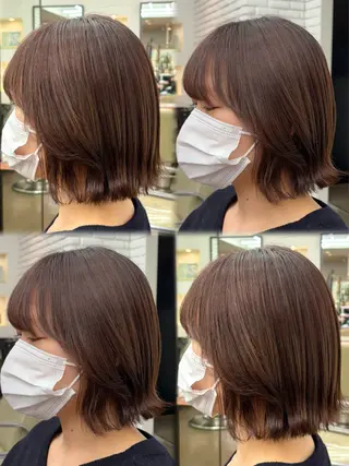 ショート 近藤 理子のヘアスタイル