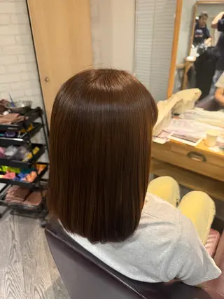 ミディアム カラー Afinar 乃空(ノア)のヘアスタイル