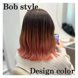 ミディアム 🌱ボブ／艶髪／ 縮毛矯正🌱茉奈のヘアスタイル