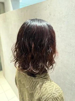 ミディアム パーマ cura所属・Cura✨ RIN⋆⸜🔔⸝‍⋆のヘアスタイル