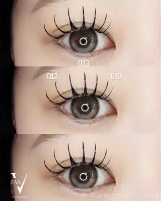 マツエク・マツパ VIAS YURINAのマツエク・マツパデザイン