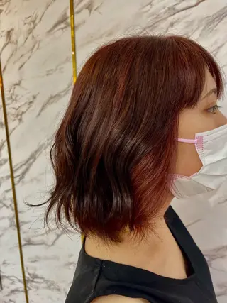 ショート 西野 蓮のヘアスタイル