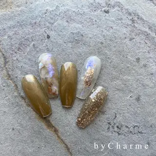 ネイル Ray. ／綺麗目ニュアンスのネイルデザイン