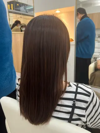 セミロング カラー alux所属・佐藤 弘典のヘアスタイル