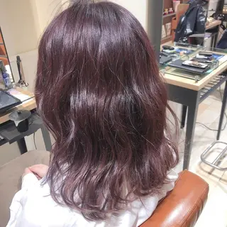 ミディアム ブリーチ指名 NO1🌈SAKIのヘアスタイル