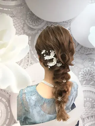 ヘアアレンジ laera 佐藤のヘアスタイル