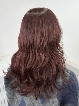 セミロング カラー hair salon suiw所属・suiw ♡AYA♡のヘアスタイル