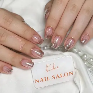 ネイル ユリ🎀長さだし/ パラジェル/持ち込みのネイルデザイン