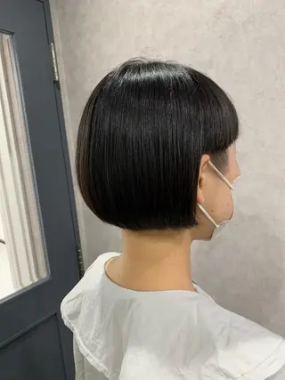 ショート giniro所属・giniro ホソミのヘアスタイル