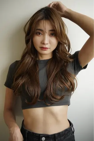 ロング カラー 💎髪質改善💎艶髪 💎ブリーチ💎津村のヘアスタイル