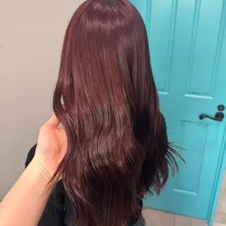 カラー 韓国ヘア AINA🐱のヘアスタイル