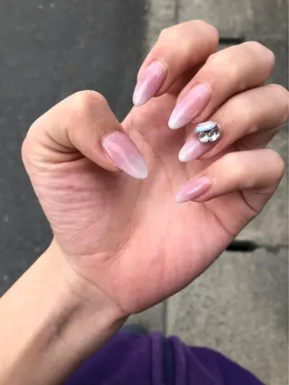 セミロング ネイル ✴︎ Delightのネイルデザイン