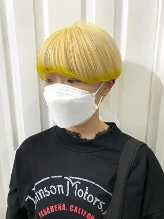 ショート カラー kai .のヘアスタイル