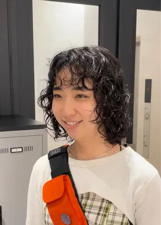 セミロング 大石 陽菜のヘアスタイル