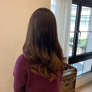 ロング カラー まろやかカラー🤎 みなとまほのヘアスタイル