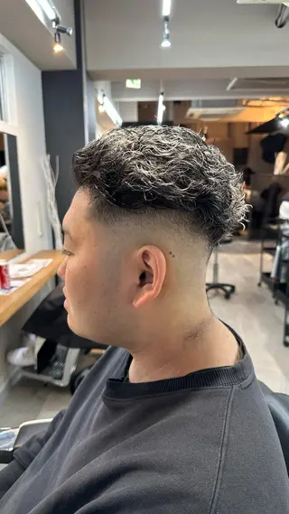 メンズ 浅岡律喜 /メンズ/フェードのヘアスタイル