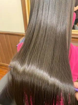 セミロング 名古屋栄の髪質改善 トリートメント/清田のヘアスタイル