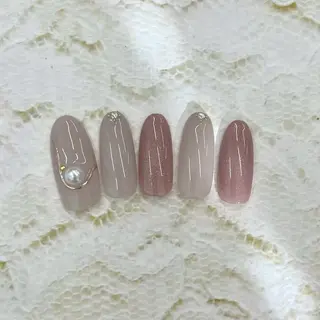 ネイル ⭐︎休業中の練習⭐︎ JNA認定講師髙橋のネイルデザイン