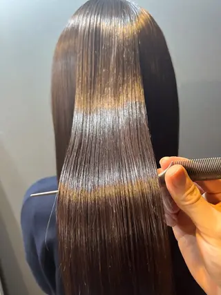 セミロング カラー ＊くせ毛に特化＊ 【yun】のヘアスタイル