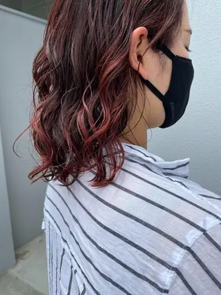 ミディアム C’LD hair produce /シールドヘア所属・モテ髪/ボブ/ショー ト/アダチフウトのヘアスタイル