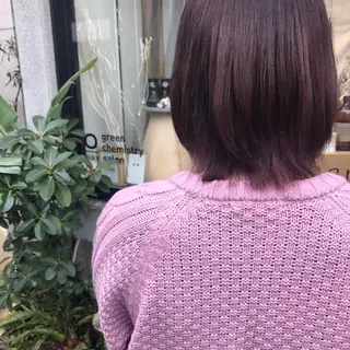 ショート 艶髪color💎髪 質改善ストレート大吉のヘアスタイル