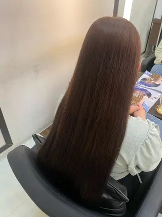 ロング 池田 朱李のヘアスタイル