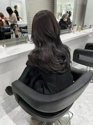 セミロング カラー トレンド暖色/ sayaka🍒のヘアスタイル