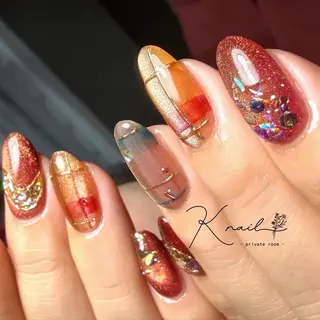 ネイル K naiL所属・王 雅文のネイルデザイン