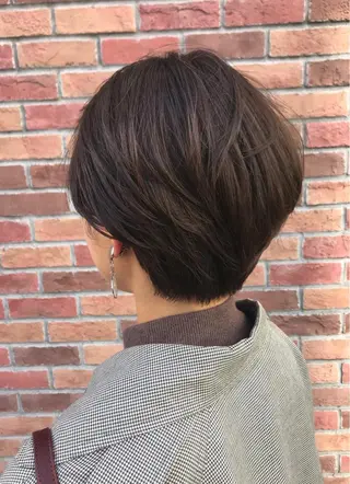 ショート カラー 千葉 慎也のヘアスタイル