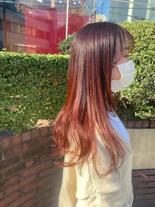 カラー dot .tokyo所属・中村 彩夏のヘアスタイル