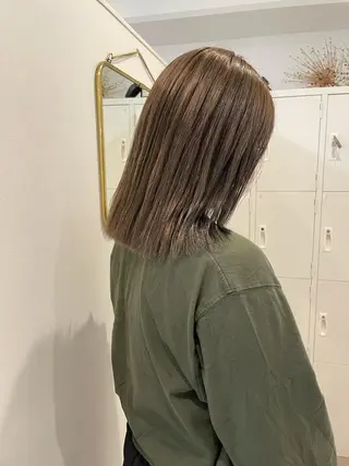 カラー 大迫 江梨のヘアスタイル