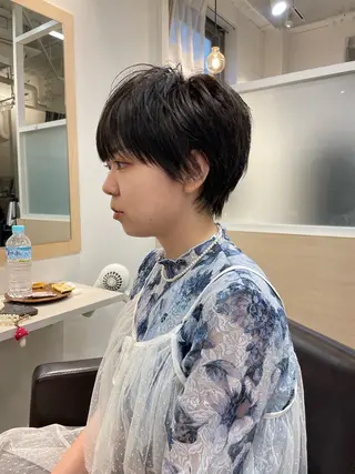 ショート カラー 表参道【髪質改善】 宮嶋勇太のヘアスタイル