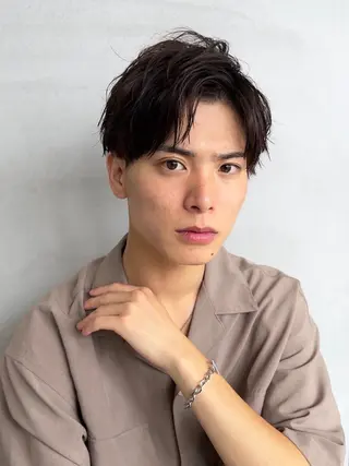 ショート メンズ 林 美佑のヘアスタイル