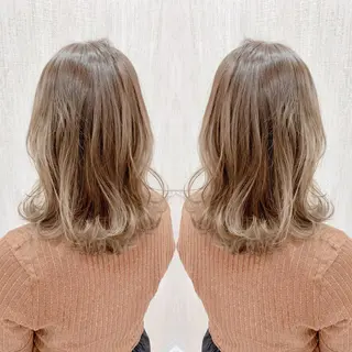 ミディアム 髪質改善/縮毛矯正/ 韓国ヘア/店長敦士のヘアスタイル