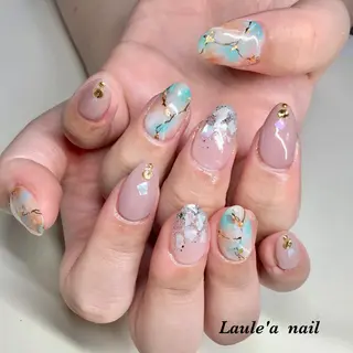 ロング カラー パーマ ヘアアレンジ メンズ キッズ ネイル マツエク・マツパ 福田 加奈のネイルデザイン