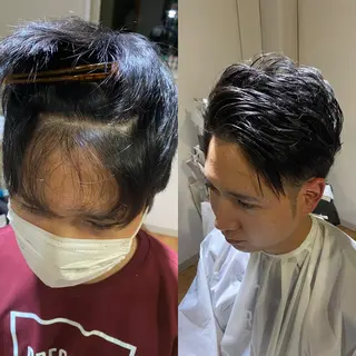 メンズ MERCURY(フリーランス)所属・タカハシ ユウヤのヘアスタイル