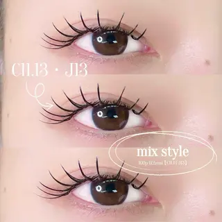 マツエク・マツパ 大阪梅田 SAKI 韓国風束感まつ毛のマツエク・マツパデザイン