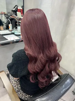 ロング カラー ヘアアレンジ ar+ ❤︎ maiのヘアスタイル